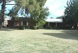 The Dea Hong Toy House was built in 1954 and is located at 2222 East Pasadena Avenue. This property is recognized as historic by the Asian American Historic Property Survey.