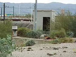 Ruins of the abandoned Joint Head Dam
