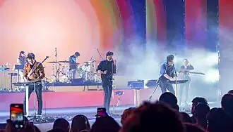 Phoenix in concert at Brixton Academy in London (2022)