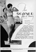Gossard Line of Beauty 1929 Advertisement