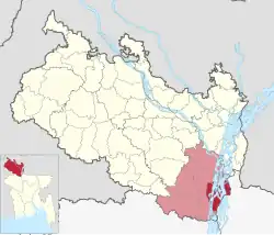 Location of Fulchhari