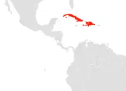 Map of range