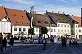 The Piața Mare in Sibiu