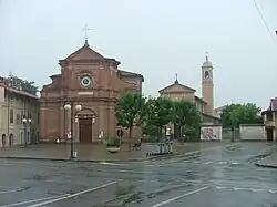 A view of the town