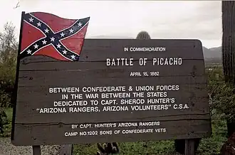 Battle of Picacho Marker.