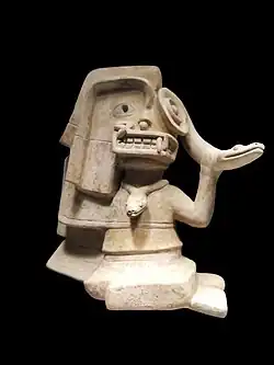 The "Picasso tolita [es]", ceramic sculpture of the La Tolita culture.