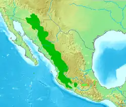 Map of range