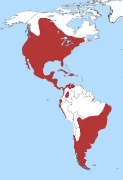 Map of range
