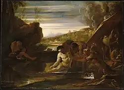 Alexander the Great Rescued from the River Cydnus, c. 1650, oil on canvas, Metropolitan Museum of Art, New York