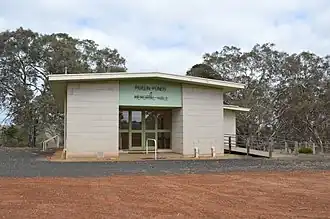 Memorial hall, Pigeon Ponds
