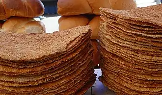 A stack of Jerusalem-style barazeq in East Jerusalem