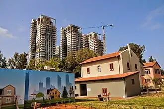 Sarona under restoration (2014)