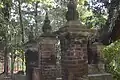 Pillars in a part of the estate