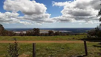 View of the Pinjarra Alumina Refinery in September 2020