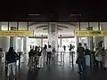 Exit gate to the lobby of the newly-built north building, 2025