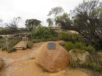 The historic Pintharuka cemetery in August 2022