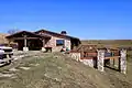The lodge at the Drummond Ranch.