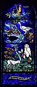 Stained glass window by John Piper