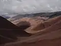 Pircas Negras Pass, Argentina, descent.