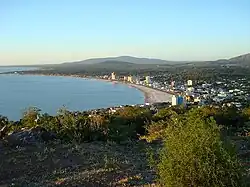 Piriápolis as seen from the top of Cerro San Antonio.