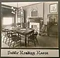 Photo of the Public Reading Room from inside the Former Pittsburgh Wash House