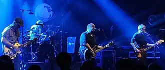 The Pixies performing in 2024