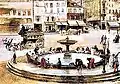 6 Artist models seeking clients near the Place Pigalle Fountain visited Le Rat Mort in its early days
