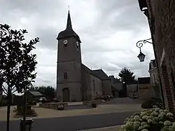 The church in Thourie