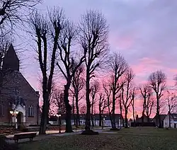 Sunrise over Mont Tilleul Square