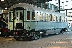 Rail carriage Plan D NS AB 7709.