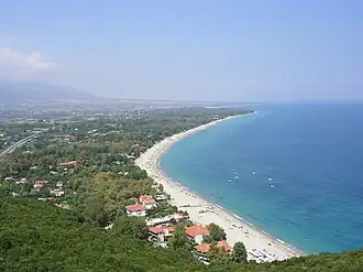 Platamon beach