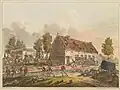 "View of La Belle Alliance". Engraver James Rouse