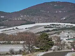 The plateau at Saint-Trinit.