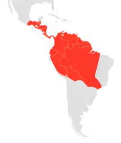 Map of range