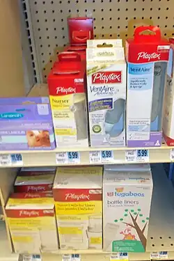Playtex baby bottle liners on sale