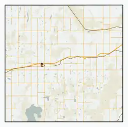 Rural Municipality of Pleasant Valley No. 288 is located in Pleasant Valley No. 288