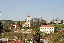 Panoramic view of Plesná