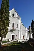 Facade of St. Onuphrius church