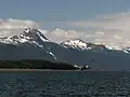 Mt. Golub to left