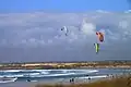 Kitsurfing on Pointe de la Torche.