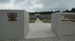 Extermination camp memorial