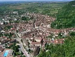 A general view of Poligny