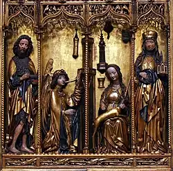 Master of the Annunciation with Unicorn Polyptych, National Museum in Warsaw collection since 1946.