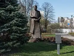 Ignacy Daszyński Monument at Crossroads Square