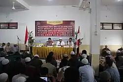 Pondok pesantren Ubay bin Kaab Gandeng Polri Gelar Tablig Akbar serta Dekorasi Antu Radikalisme & Terorisme