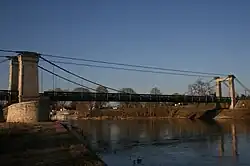 The suspension bridge