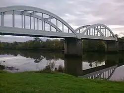 La Marquèze Bridge between Josse and Pey