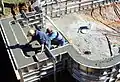 Concrete pool construction using aluminum concrete forms