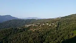 Distant view of Porri