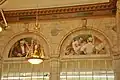 Murals inside the main hall